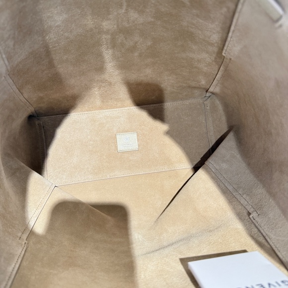 Givenchy Calfskin Voyou Medium North South Tote Natural Beige - Picture 12 of 12